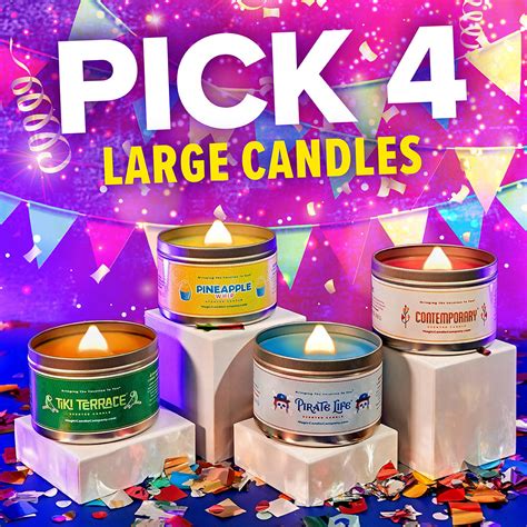 Treat yourself to the irresistible scents of the Magic Candle Company with free shipping.